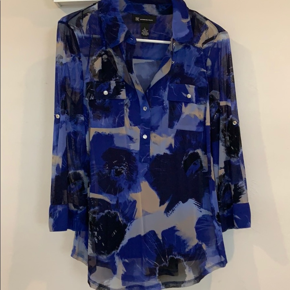 Sheep Blue top with cami